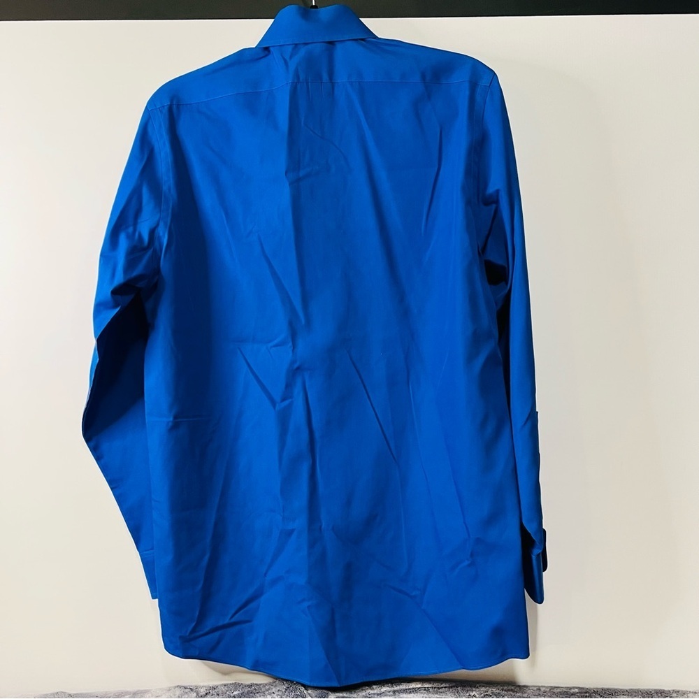Men’s Blue Long Sleeve Button Down Shirt Size S - Picture 2 of 6